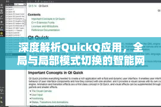 深度解析QuickQ应用，全局与局部模式切换的智能网络优化策略