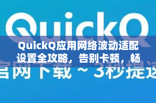 QuickQ应用网络波动适配设置全攻略，告别卡顿，畅享稳定连接